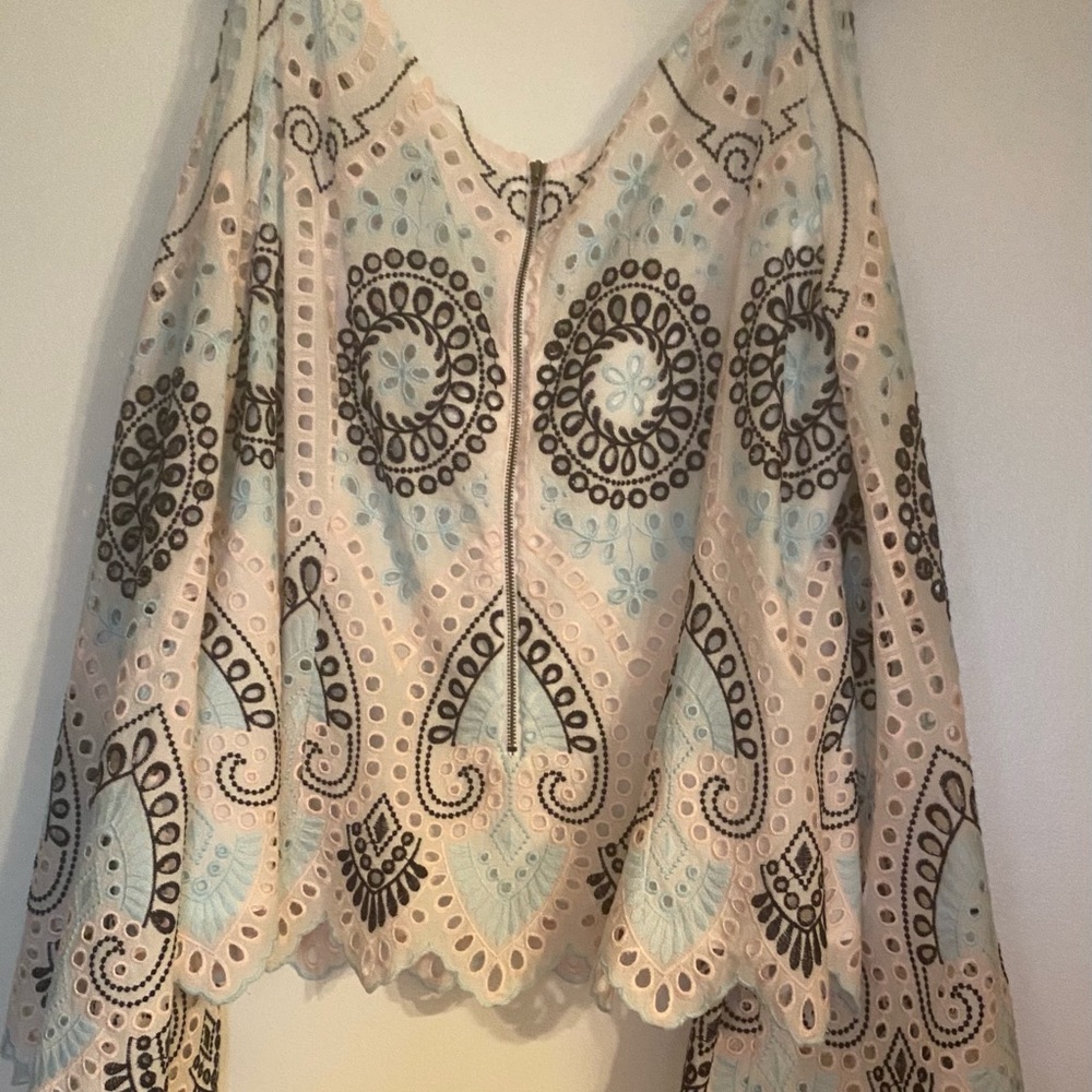 Cold shoulder blouse